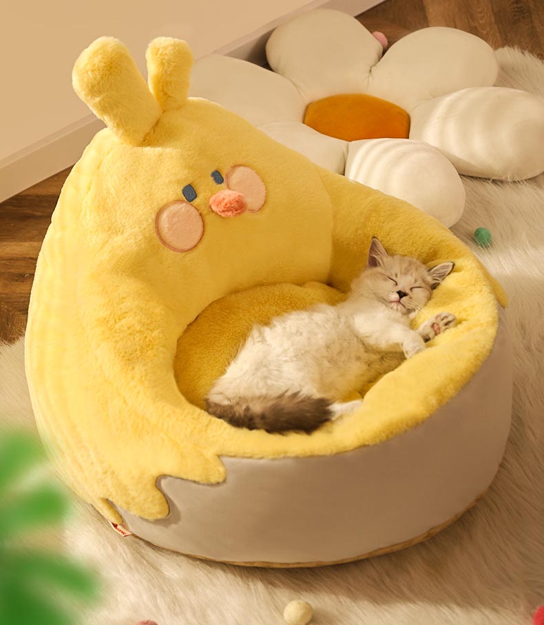 ペット ベッド 犬 猫 猫ハウスベッド ペットクッション 暖かい 寝心地良い 柔らかい フ中深デザイン 可愛い 肌触り良い クッションマット ふわふわ 