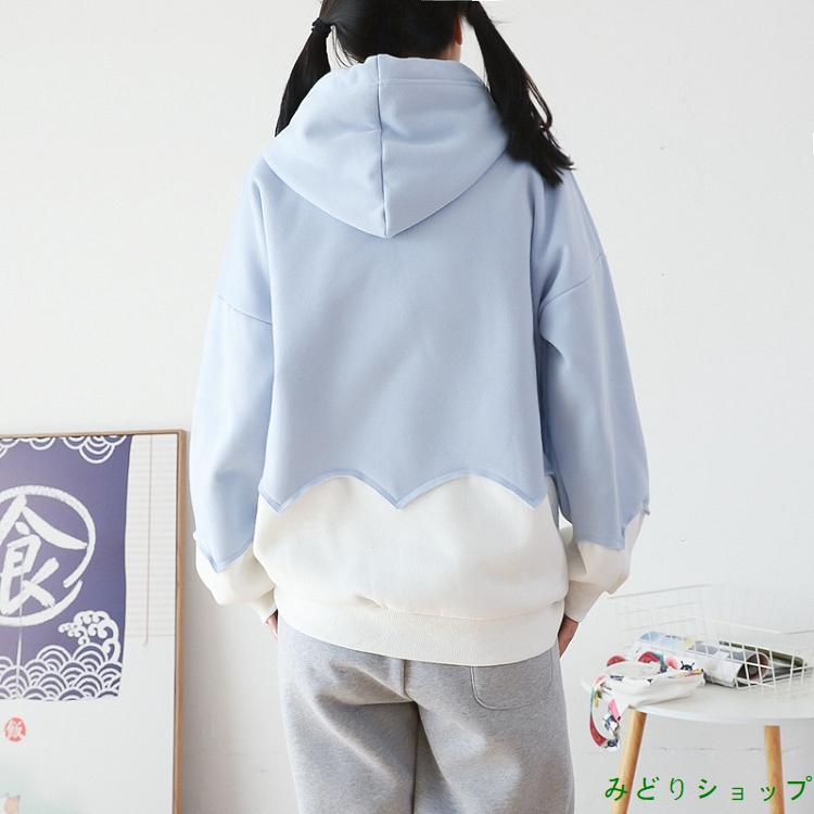 トレーナー 裏起毛 裏ボア 熊くま 雲 長袖 レディース 森ガール 