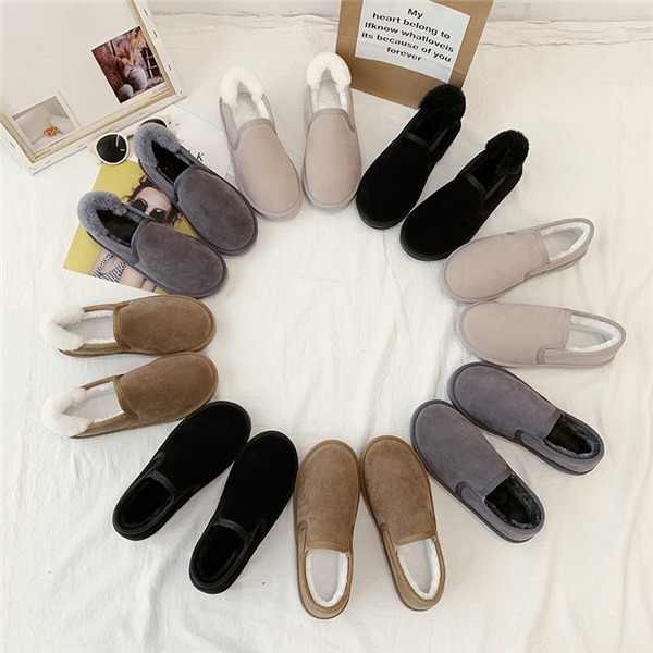 ェイクファー ムートン ショート ブーツ スニーカー ぺたんこ ファー レディース 暖かいもこもこ ボア 防寒 裏起毛 冬靴 モカシン 