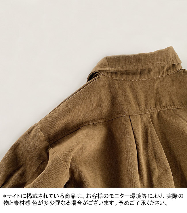 送料無料 長袖シャツ キッズ ライトアウター 無地 折り襟 ポケット付き 前開き 春秋 ラウンド裾 シンプル ゆったり 前ボタン リブ袖口 