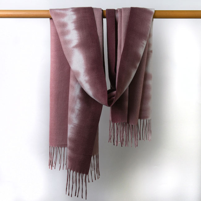 送料無料 レディース マフラー 冬 フリンジ付き ストール 暖かい ニットマフラー 通勤 グラデーション大判マフラー 襟巻き女性 冬マフラー 