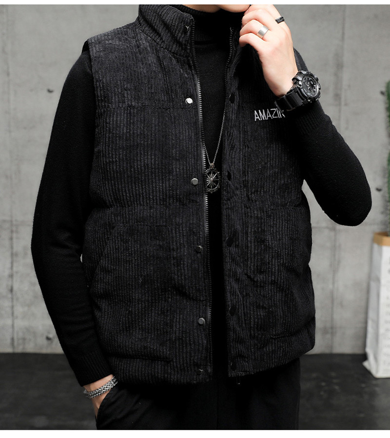 冬 新品 中綿ベスト メンズ ベスト ジャケット 冬 中綿入り メンズ 中綿ベスト 無地 軽量 暖かい 中綿 秋冬 ベスト アウター オシャレ アウター ファッション 