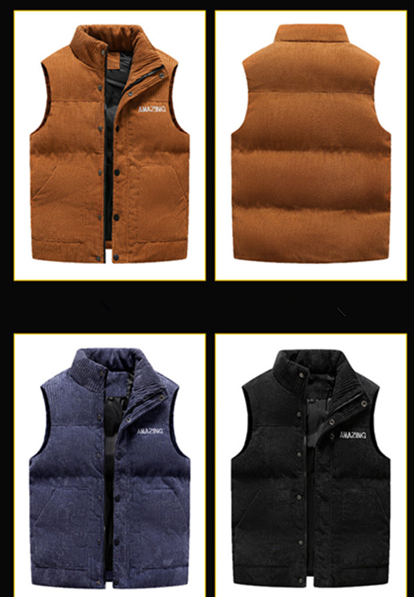 冬 新品 中綿ベスト メンズ ベスト ジャケット 冬 中綿入り メンズ 中綿ベスト 無地 軽量 暖かい 中綿 秋冬 ベスト アウター オシャレ アウター ファッション 