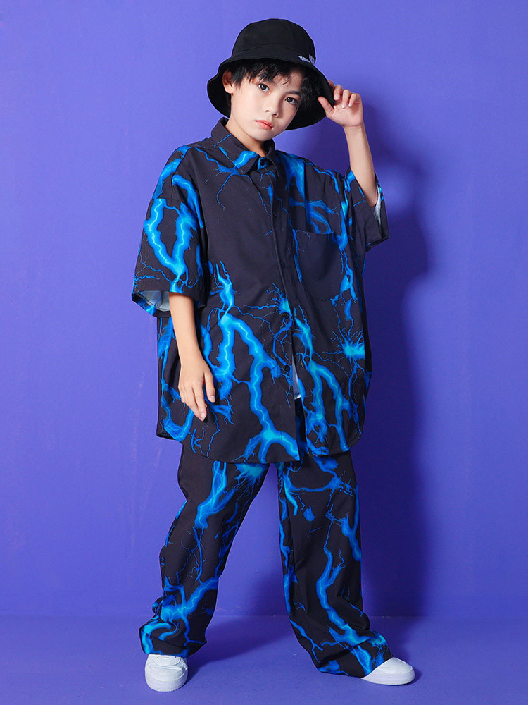 キッズダンス 衣装 ヒップホップ キッズダンス衣装 女の子 男の子 派手 発表会 新作 文化祭 韓国 かっこいい K-POP 応援団 ガールズ 学園祭演出服 キッズ 