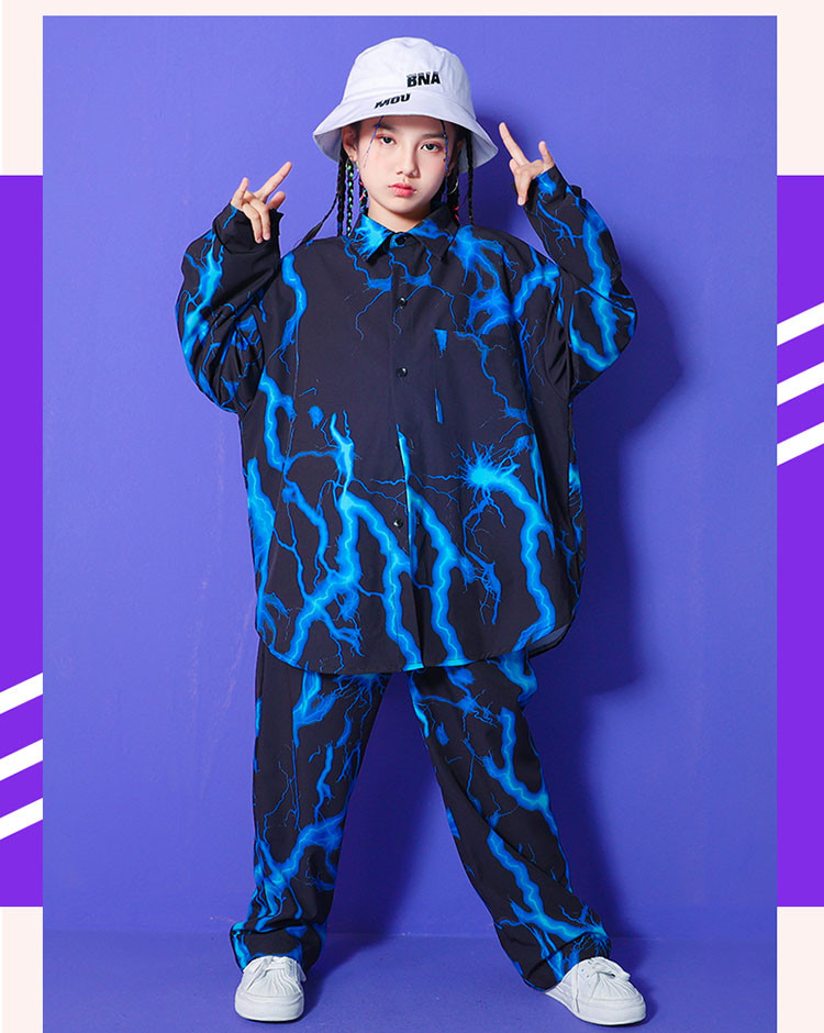 キッズダンス 衣装 ヒップホップ キッズダンス衣装 女の子 男の子 派手 発表会 新作 文化祭 韓国 かっこいい K-POP 応援団 ガールズ 学園祭演出服 キッズ 