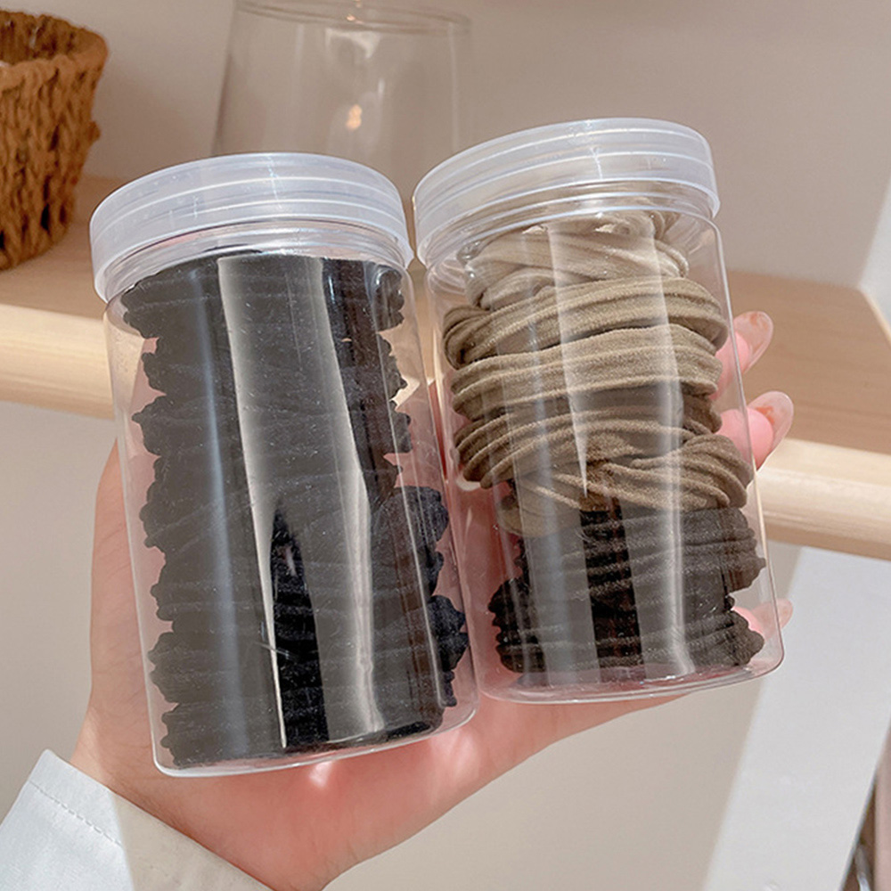 ヘアゴム8本セット 無地 リングヘアゴム  