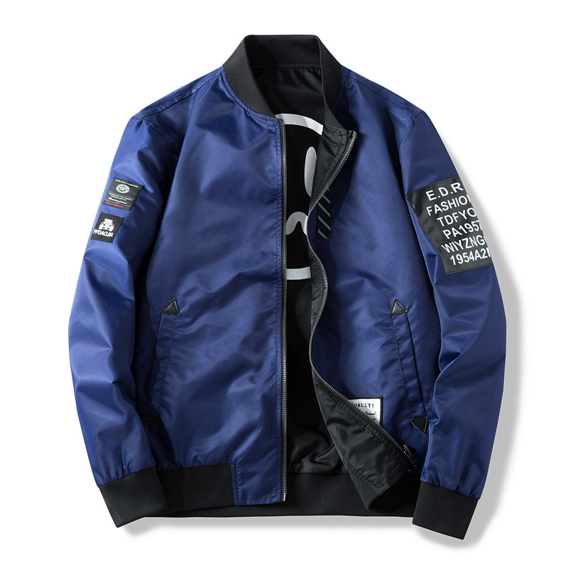 新品 秋服 ジャケット メンズ長袖 ジャケット メンズフライトジャケット ジャケット リバーシブル ミリタリージャケット 冬物 秋 20代 ミリタリーアウター 