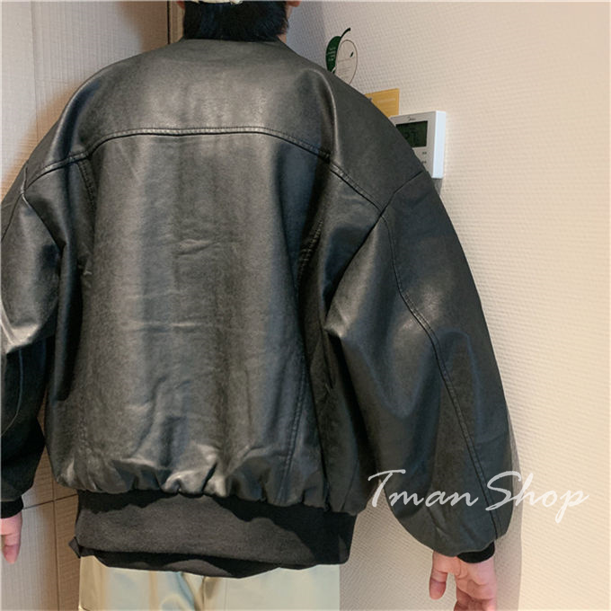 ライダースジャケット メンズ 革ジャン 革ジャケット PU レザージャケット カジュアル フルジップ 春 男性 バイカー 大きいサイズ アウター 秋 ギフト 