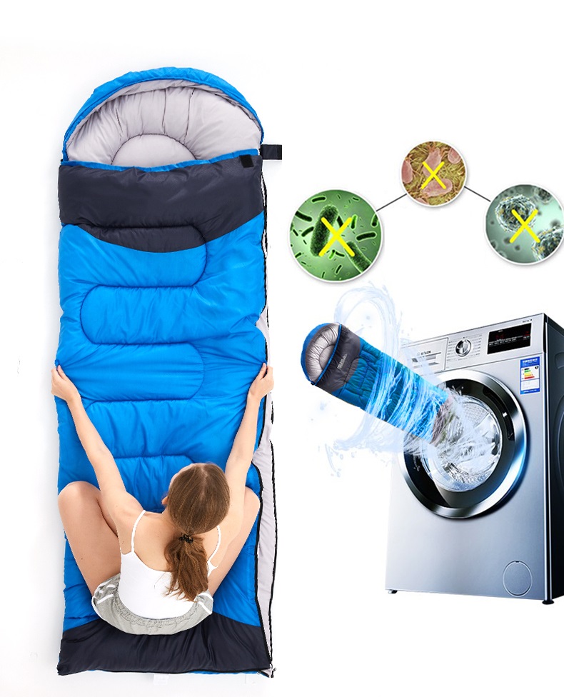 寝袋 シュラフ封筒型 軽量 保温 防水 スリーピングバッグ 登山 春夏秋冬 コンパクト アウトドア 収納パック付き 避難用 丸洗い可能 車中泊 キャンプ 防災用 