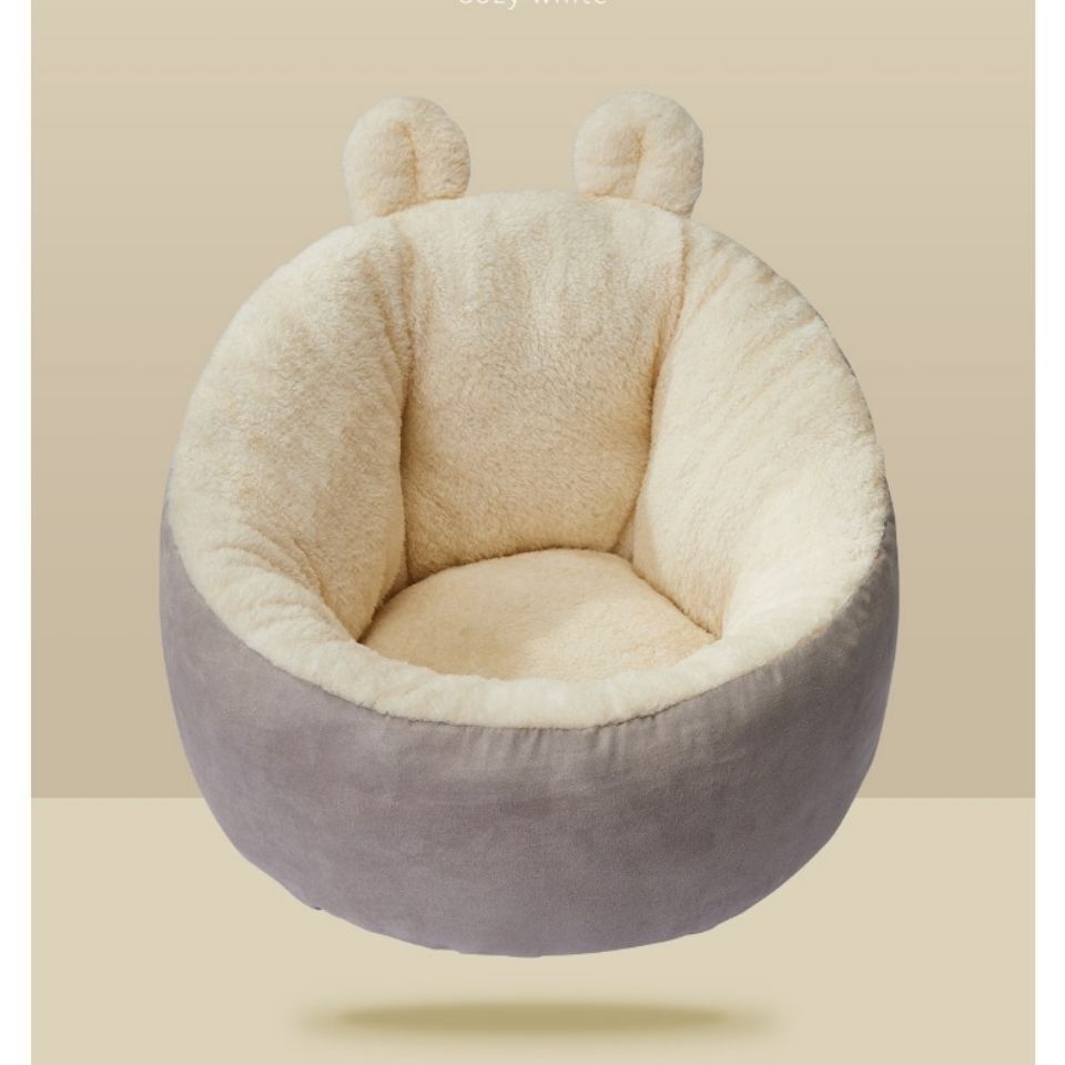 猫ベッド 犬ベッド クッション 猫用 あったか ペットベット 犬ベット ふわふわ 寝具 うさぎ耳 かわいい おしゃれ ペットベッド 暖かい 冬 布団 キャットハウス 