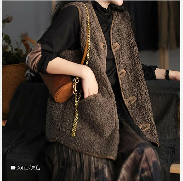 ボアベスト レディース アウター 40代 もこもこ トップス ジレ 前開き 秋冬 大人カジュアル おしゃれ ベスト ノーノースリーブ ムートン調 きれいめ 