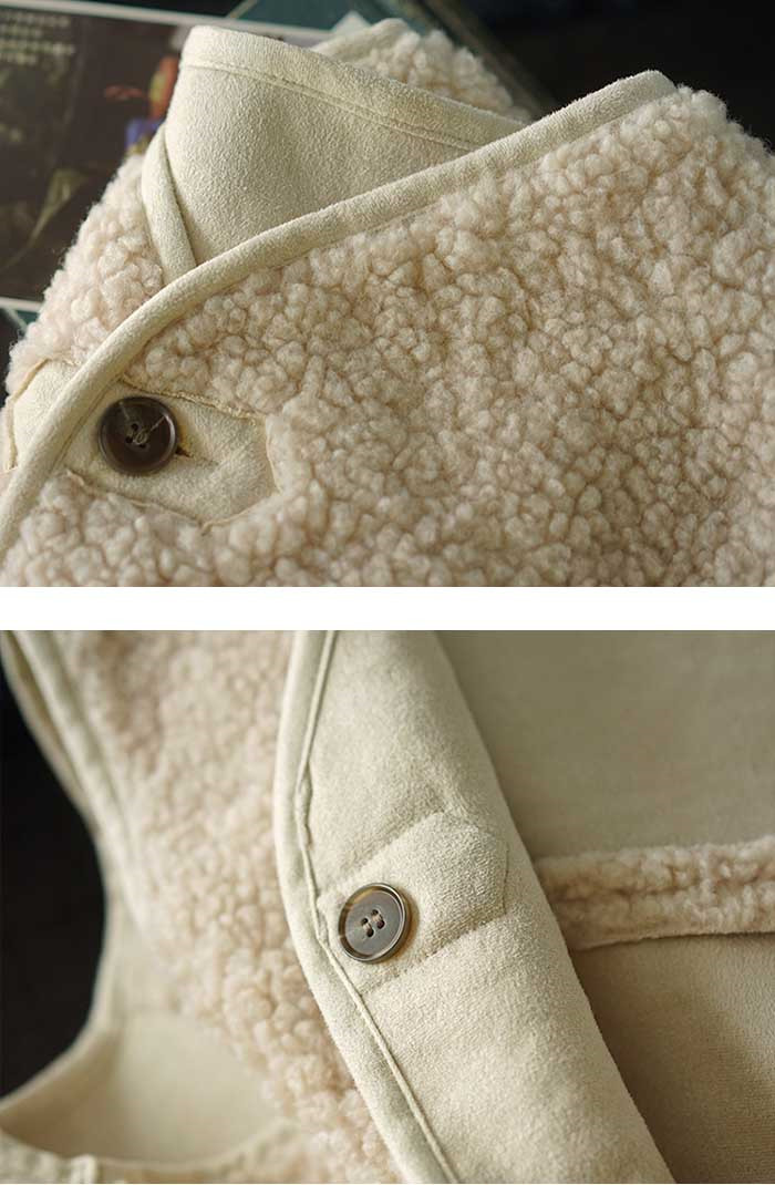 ボアベスト レディース アウター 40代 もこもこ トップス ジレ 前開き 秋冬 大人カジュアル おしゃれ ベスト ノーノースリーブ ムートン調 きれいめ 