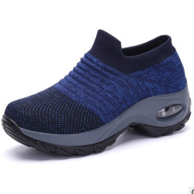 送料無料 スニーカー レディース ニット フライニット ウォーキング メッシュ 通学 スリッポン 快適 軽量 カジュアル ランニング 通勤 フィット 