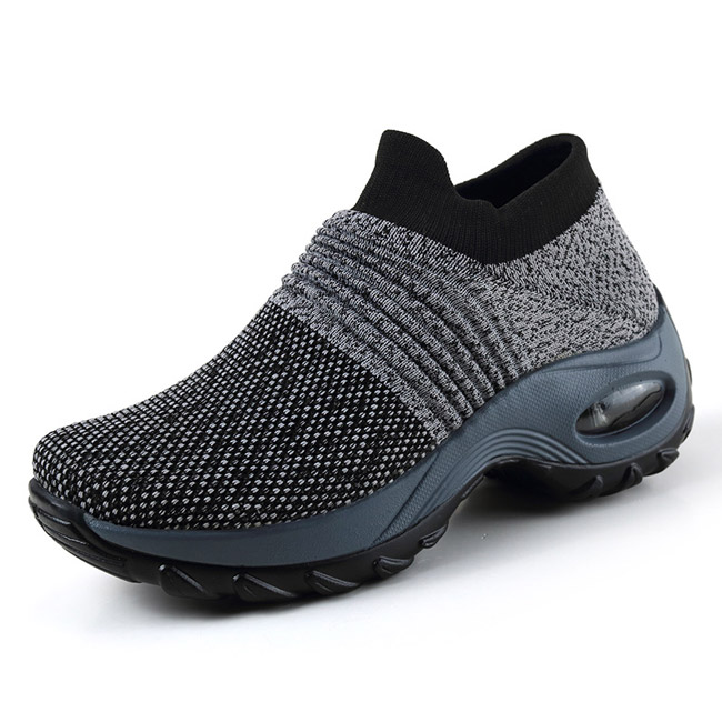送料無料 スニーカー レディース ニット フライニット ウォーキング メッシュ 通学 スリッポン 快適 軽量 カジュアル ランニング 通勤 フィット 