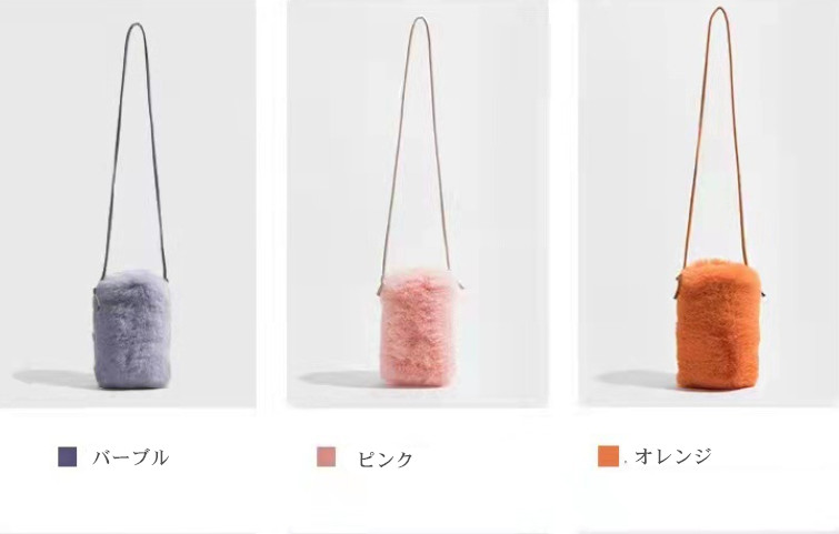 スマホも入るウォレットバッグ もこもこ スマホポーチ スマホバッグ ショルダーバッグ 肩掛け 革 プレゼント レザー 斜め掛け 小銭 PU 皮 財布 カード 