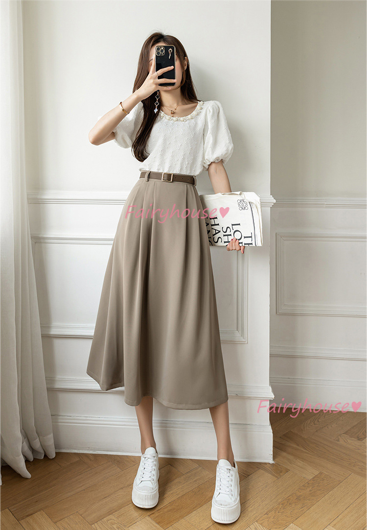 スカート マキシ丈 秋冬 Aラインスカート 黒フレアカート レディース オシャレ30代 着痩せ ハイウェストボ大人 通勤OL 50代 ロング丈スカート 40代 