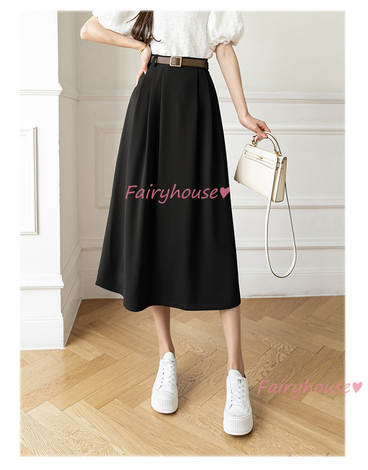 スカート マキシ丈 秋冬 Aラインスカート 黒フレアカート レディース オシャレ30代 着痩せ ハイウェストボ大人 通勤OL 50代 ロング丈スカート 40代 