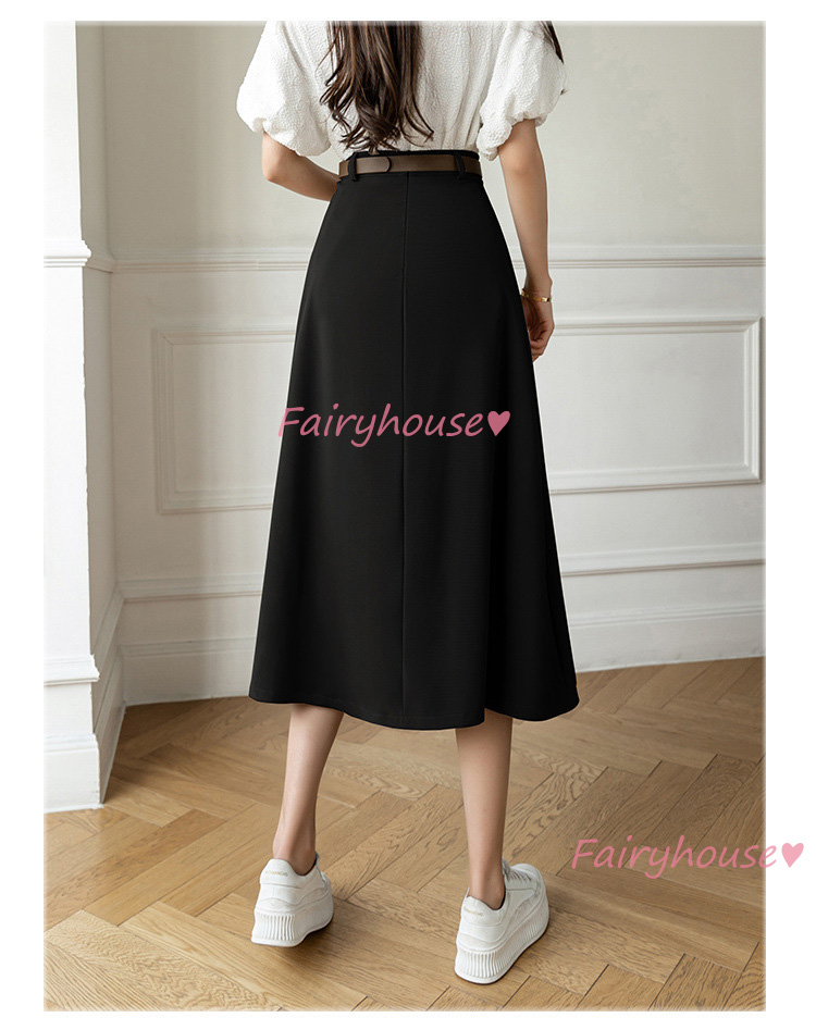 スカート マキシ丈 秋冬 Aラインスカート 黒フレアカート レディース オシャレ30代 着痩せ ハイウェストボ大人 通勤OL 50代 ロング丈スカート 40代 