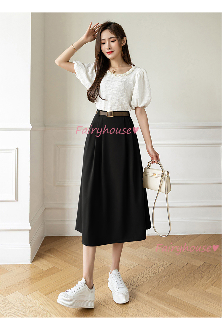 スカート マキシ丈 秋冬 Aラインスカート 黒フレアカート レディース オシャレ30代 着痩せ ハイウェストボ大人 通勤OL 50代 ロング丈スカート 40代 