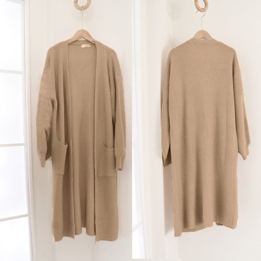 ニットカーディガン レディース体型カバー  