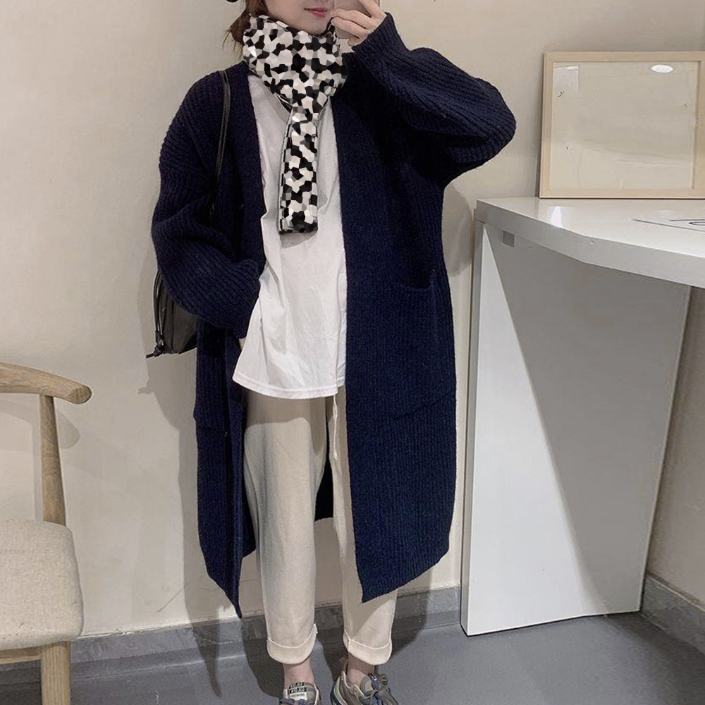 ニットカーディガン レディース体型カバー  