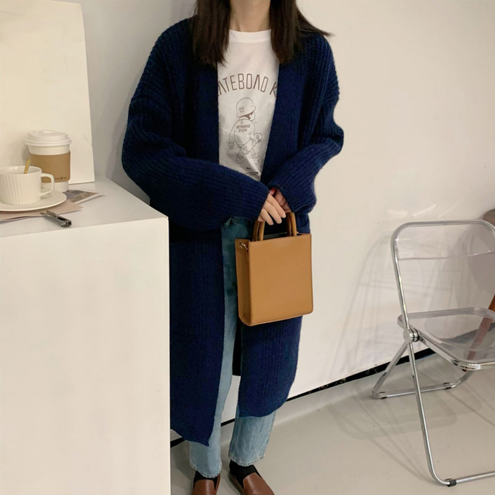 ニットカーディガン レディース体型カバー  