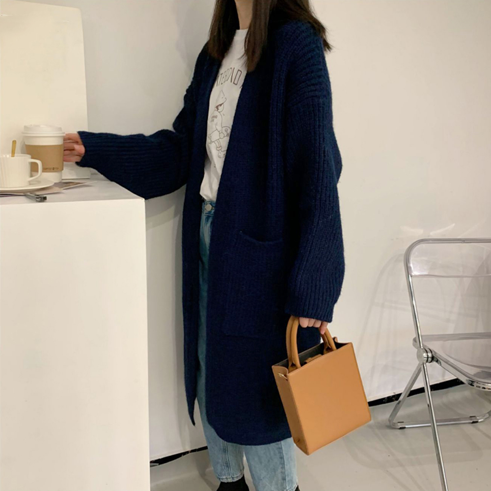 ニットカーディガン レディース体型カバー  