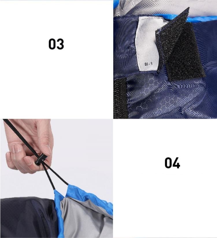 寝袋 シュラフ封筒型 軽量 保温 防水 スリーピングバッグ 収納パック付き コンパクト 防災用 春夏秋冬 登山 キャンプ 避難用 車中泊 アウトドア 丸洗い可能 