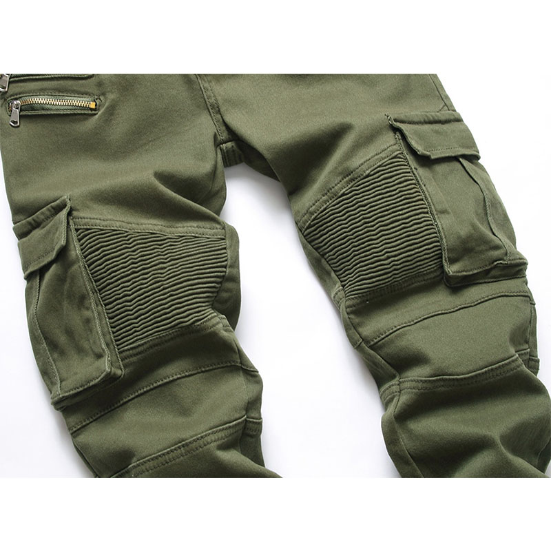 バイクパンツ メンズ デニムパンツ ジーンズ ダメージ ジーパン スキニーパンツ Gパン スキニー ライディングパンツ スリムジーンズ ストレッチ ストレート 