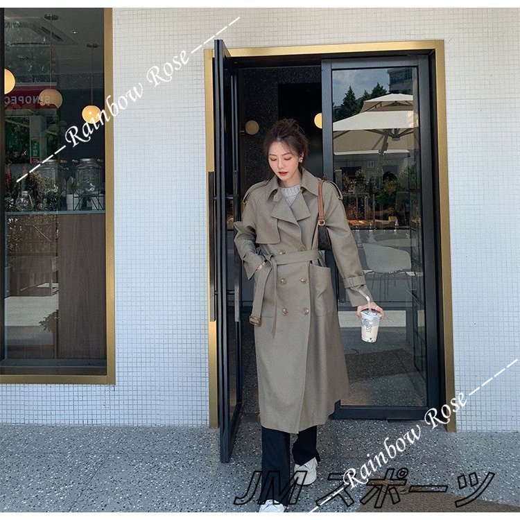 トレンチコート 秋物 冬物 アウター ロングコート 春コート 50代 春 レディース 秋服 20代 40代 ライトアウター 大きいサイズ 30代 韓国風 