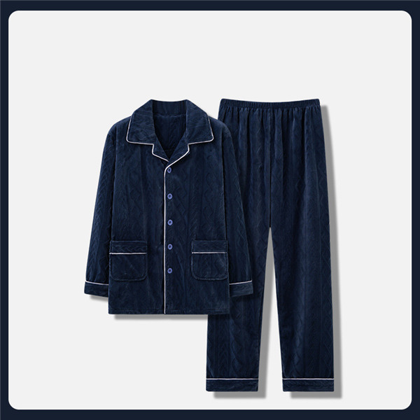 パジャマ メンズ 厚手 上下セット あったか ルームウェア 寝巻き もこもこ セットアップ お揃い 秋 部屋着 ふわふわ ケーブル柄 冬 前開き 