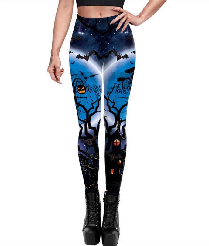 ハロウィンヨガパンツ ヒップアップ トレーニング フィットネス エアロビクス ズボン エアロビクスウェア ズボン ランニングウェア ダンス衣装 美脚 