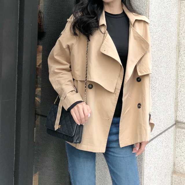 アウター コート トレンチコート ジャケット ミディアムジャケット アンブレラヨーク 上着 キレセク マキシ 秋アウター ミディアム丈 レディース 