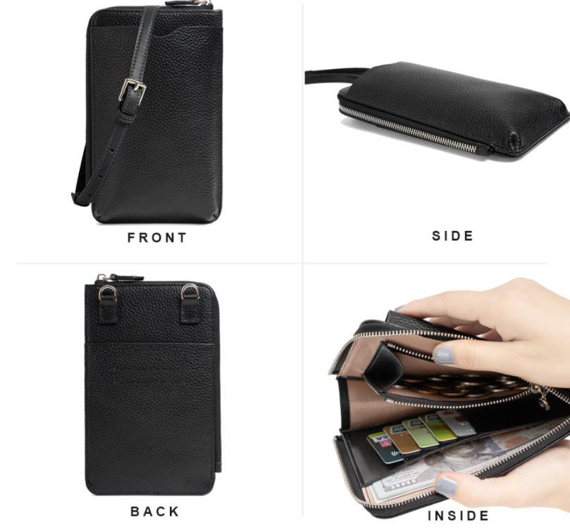 上質レザー スマホポシェット 軽量 スマホポーチ スマホバッグ ウォレットバッグ 大容量多収納 レディースバッグ ミニバッグ ショルダーバッグ お財布ショルダー