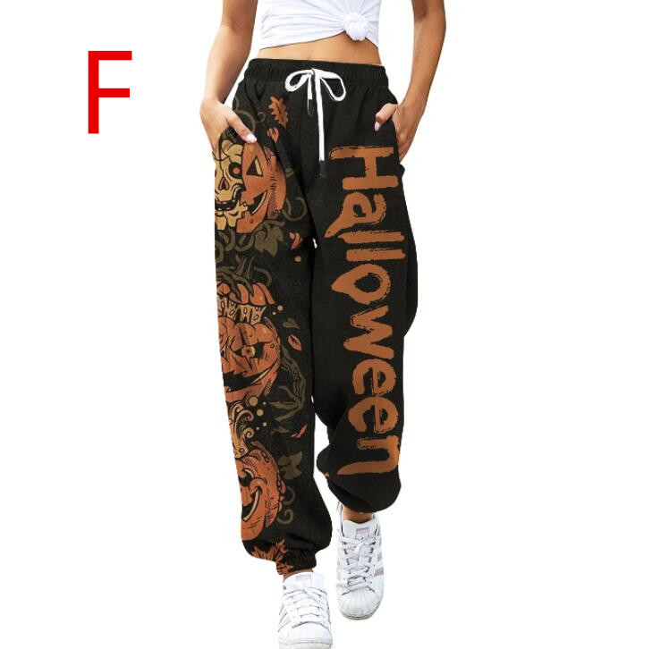 ハロウィンヨガパンツ ヒップアップ トレーニング フィットネス エアロビクス ズボン エアロビクスウェア ズボン ダンス衣装 美脚 ランニングウェア 