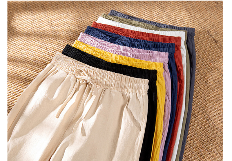 チノパンツ クロップドパンツ テーパードパンツ スリム コットン 無地 通勤 九分丈 薄手 春夏 通気 美脚 着痩せ カジュアル ストレート 