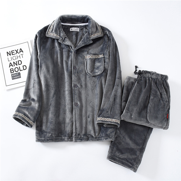 厚手 パジャマ メンズ 冬 暖かい 上下セット あったか 誕生日 お揃い もこもこ ルームウェア 前開き 長袖 プレゼント 秋冬 部屋着 30代40代 