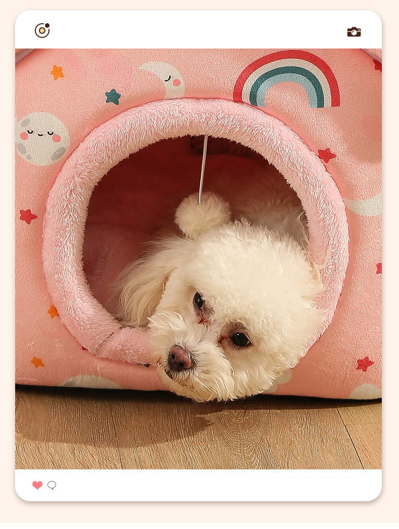 ペットハウス 犬ハウス 猫ハウス ペットベッド 猫ベッド 冬用 PET HOUSE 冬 秋 おしゃれ ふわふわ ドーム型 暖かい ベッド 洗える 折りたたみ 春 犬ベッド 