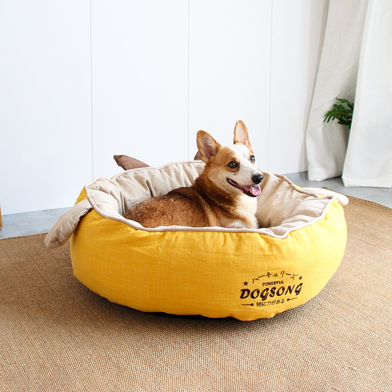 犬 ベッド 大型犬 ペットベッド ベット 春夏 洗える ハウス クッション 滑り止め 猫用 円形 猫ベッド 小型犬 ペット ふわふわ 中型犬 かわいい 室内 猫 おしゃれ