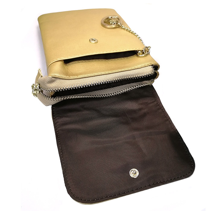 スマホバッグ スマホポーチ ショルダーバッグ マルチポシェット ミニ レディース 縦型 カードホルダー 多機種対応 肩掛け 長さ調節可能 財布 キーリング 