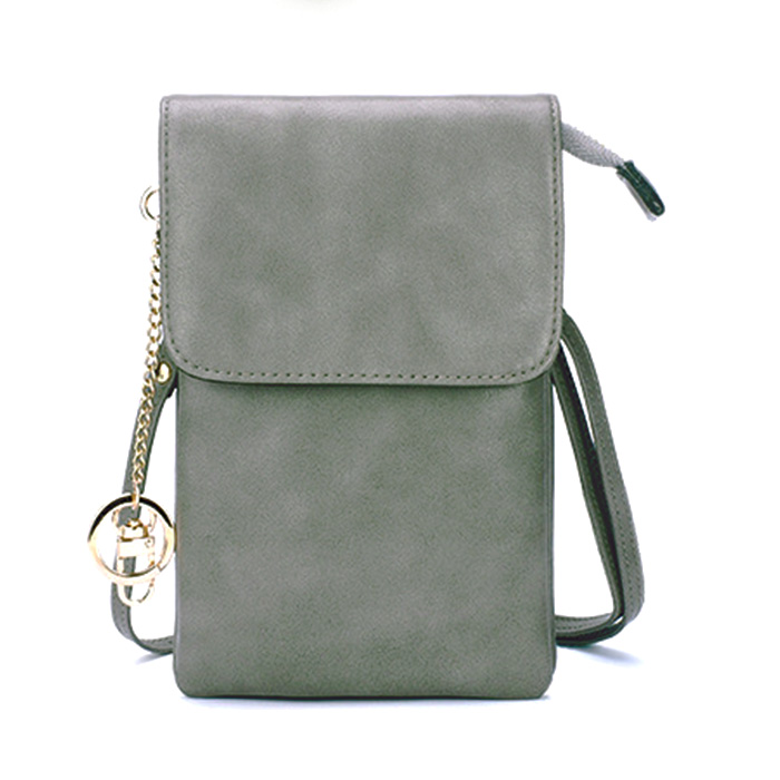 スマホバッグ スマホポーチ ショルダーバッグ マルチポシェット ミニ レディース 縦型 カードホルダー 多機種対応 肩掛け 長さ調節可能 財布 キーリング 