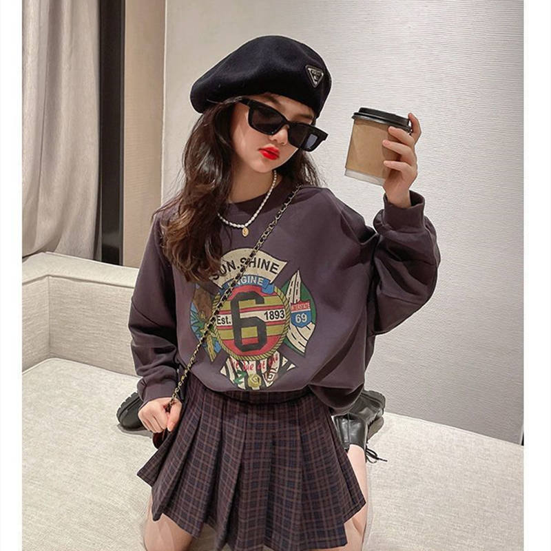 お取り寄せ商品 子供服 女の子 2点セット 上下セット 120 長袖 130 クールネック セットアップ プリーツスカート スカート 160 150 トップス 140 170 キッズ 