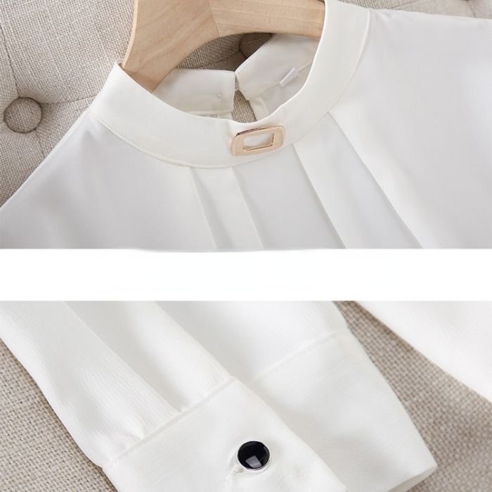 レディースシャツ オフィスシャツ 艶感有り3色選び トップス ブラウス 春夏 きれいめ 着痩 カ ジュアル風 オシャレ 