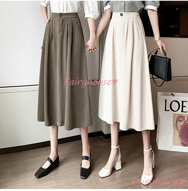 スカート マキシ丈 秋冬 Aラインスカート 黒フレアカート レディース ハイウェストボ大人 40代 50代 着痩せ オシャレ30代 ロング丈スカート 通勤OL 