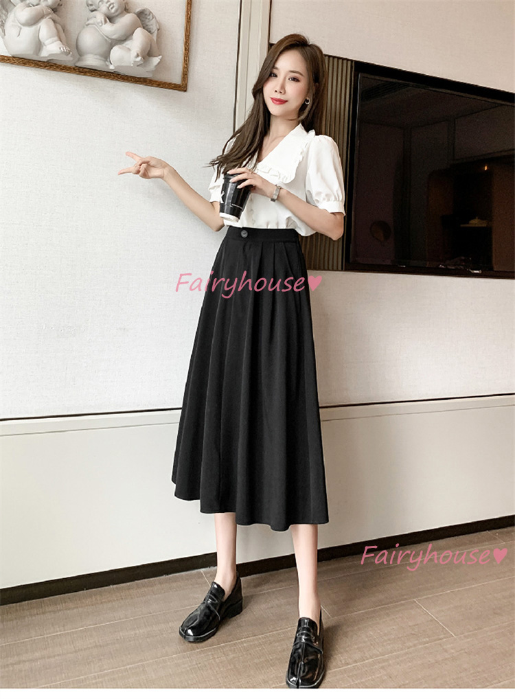 スカート マキシ丈 秋冬 Aラインスカート 黒フレアカート レディース ハイウェストボ大人 40代 50代 着痩せ オシャレ30代 ロング丈スカート 通勤OL 