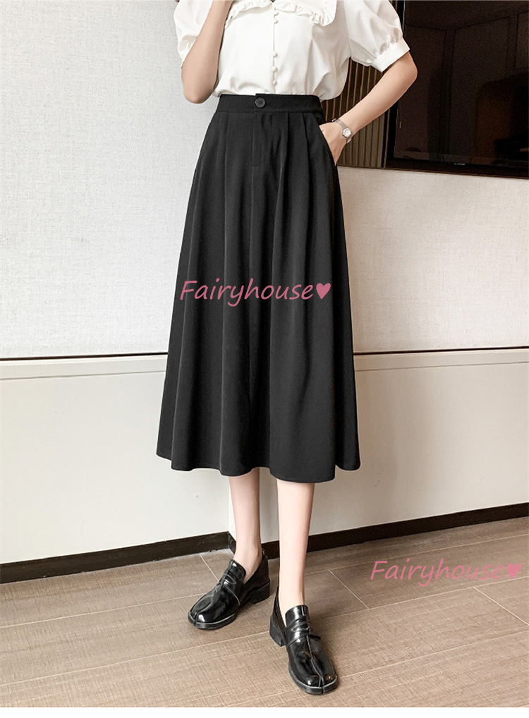 スカート マキシ丈 秋冬 Aラインスカート 黒フレアカート レディース ハイウェストボ大人 40代 50代 着痩せ オシャレ30代 ロング丈スカート 通勤OL 