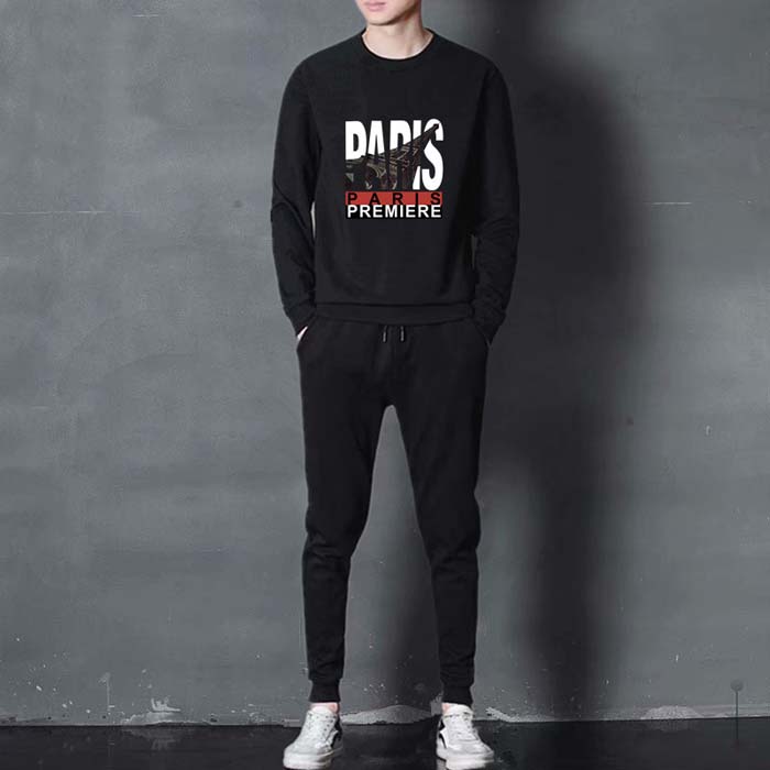 メンズ上下2点セットアップ 春秋 オーバーサイズ カジュアル 通気性 スポーツ 長ズボン カジュアル 長袖 ジャージ 