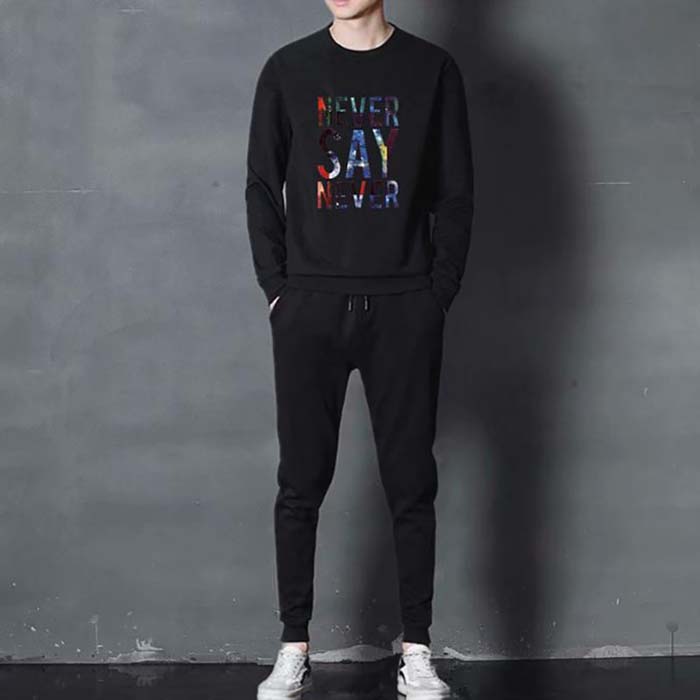 メンズ上下2点セットアップ 春秋 オーバーサイズ カジュアル 通気性 スポーツ 長ズボン カジュアル 長袖 ジャージ 