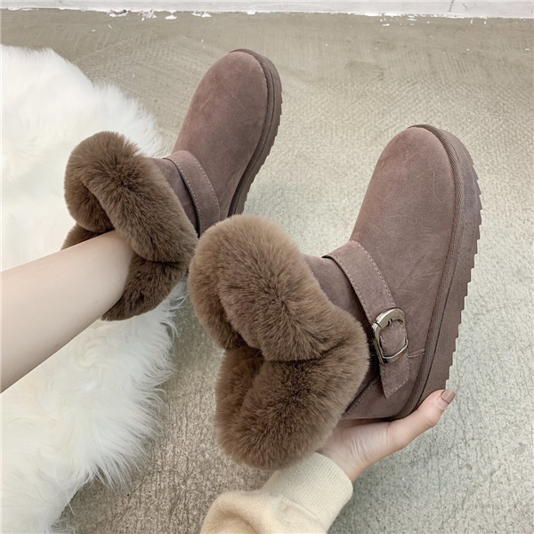 ムートンブーツ レディース あったかブーツ ショートブーツ 内ボア 疲れない 裏起毛もこもこ 防寒 歩きやすい 冬靴 ブーツ おしゃれ 