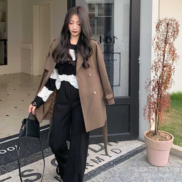 アウター コート トレンチコート ジャケット ミディアムジャケット マキシ ベルト 秋アウター ミディアム丈 冬 秋 上着 キレセク レディース 